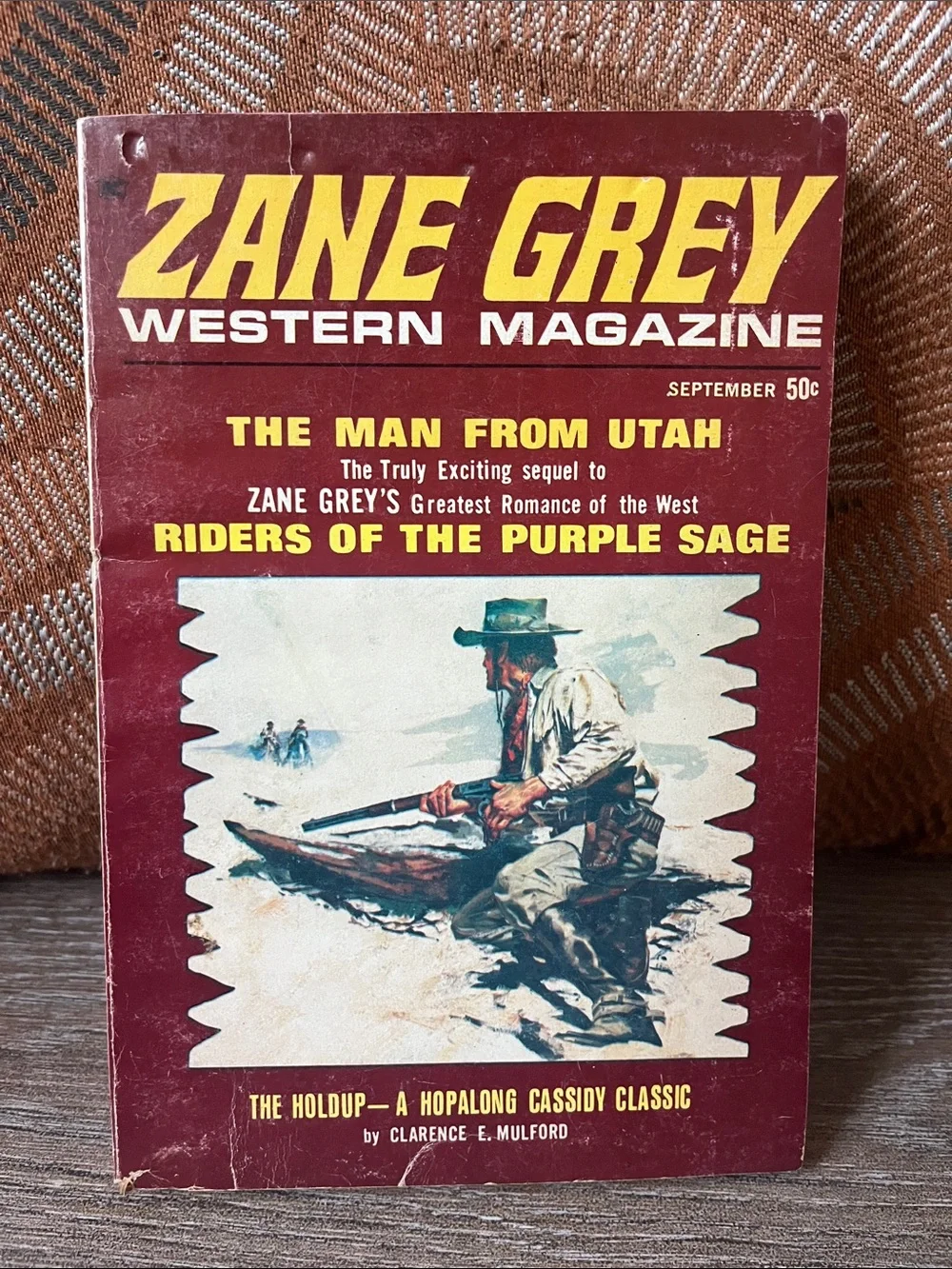 Zane Grey Western Magazine - September 1970 VOL. 2, NO. 6